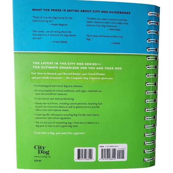 The Complete Dog Organizer Notebook - The Essential Pet Record Book - Picture 7 of 7